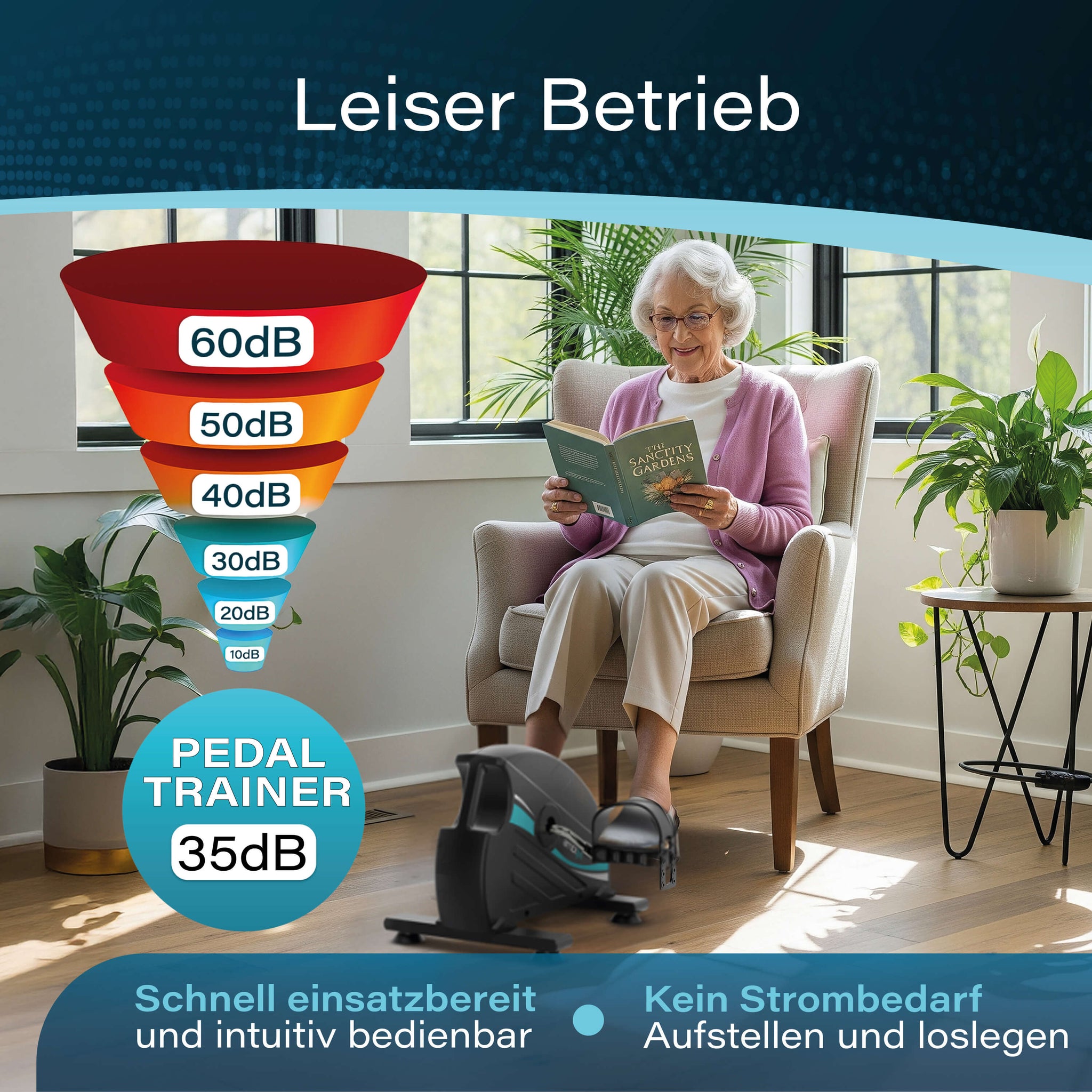 Pedaltrainer Basic Ride Set - Mini-Bike mit Zubehör