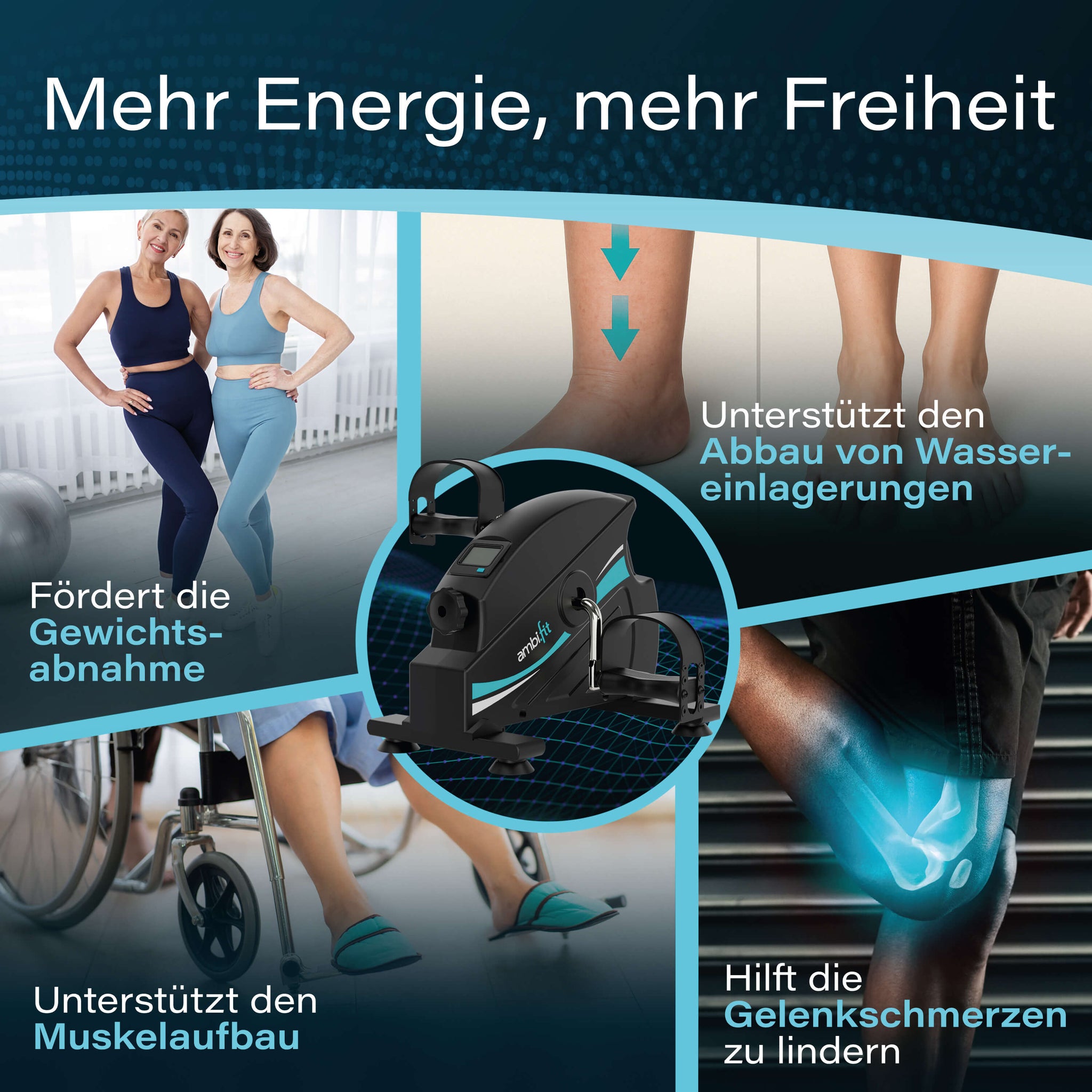 Pedaltrainer Basic Ride Set - Mini-Bike mit Zubehör