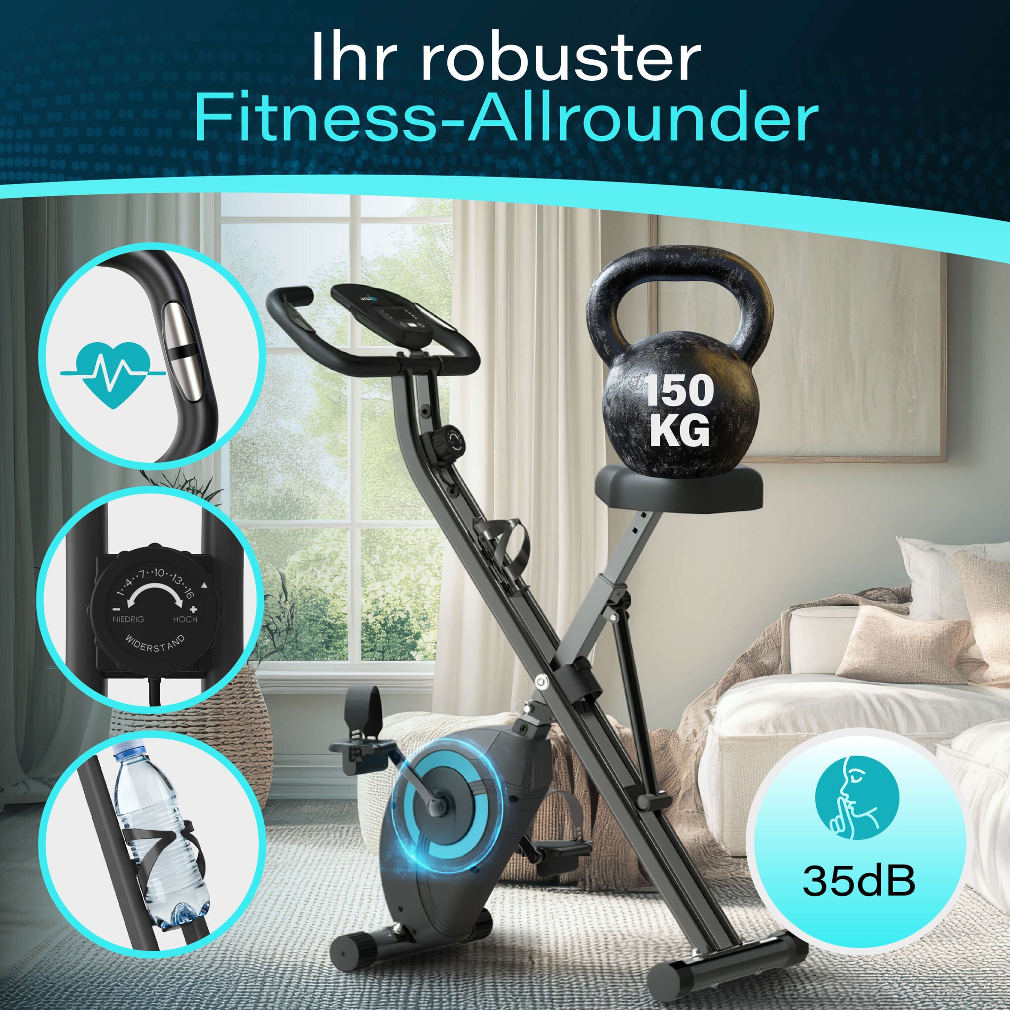 azura fusion fahrrad-heimtrainer Ambifit Heimtrainer X-Bike EasyRide – ambifit Shop