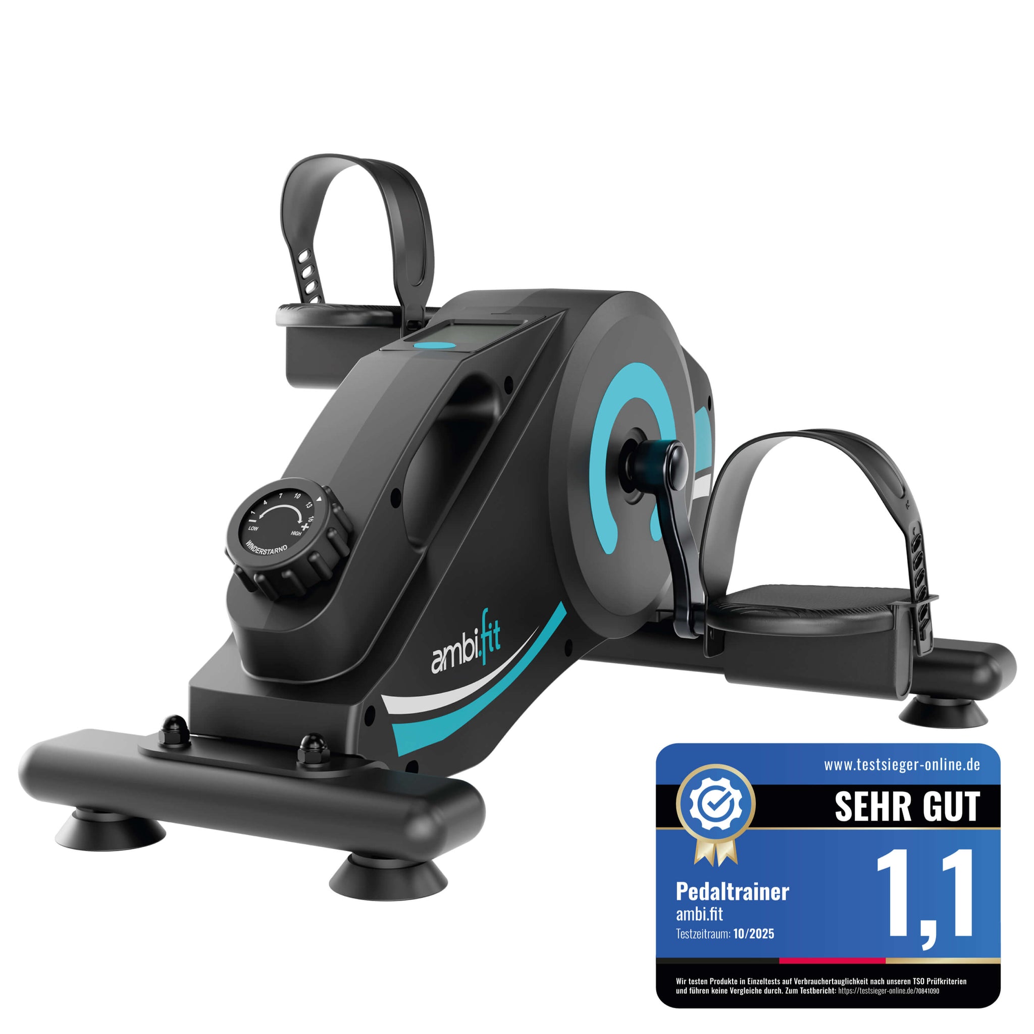 Pedaltrainer Magneto Silent Set - Premium Modell mit Zubehör