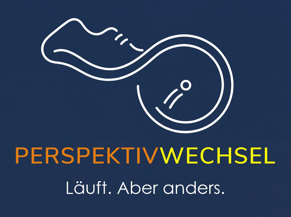 Aktionslogo Perspektivwechsel – Läuft. Aber anders.